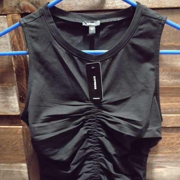 Express Black Stretch Sleeveless Top - Picture 8 of 8
